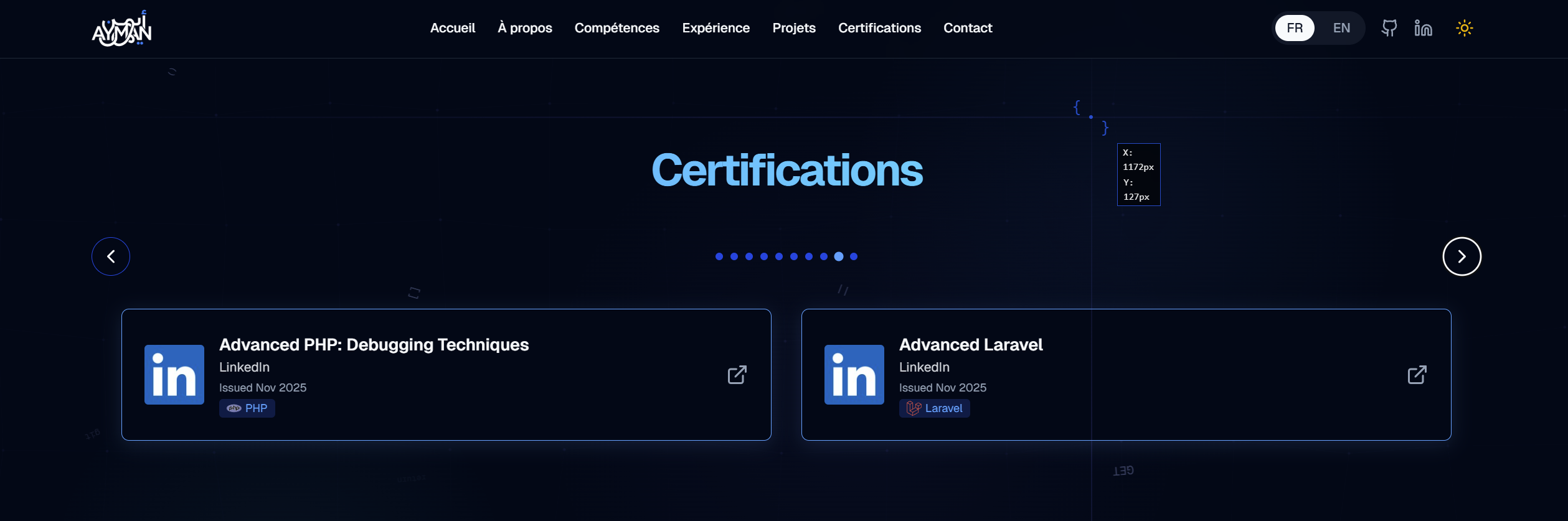 Section certifications